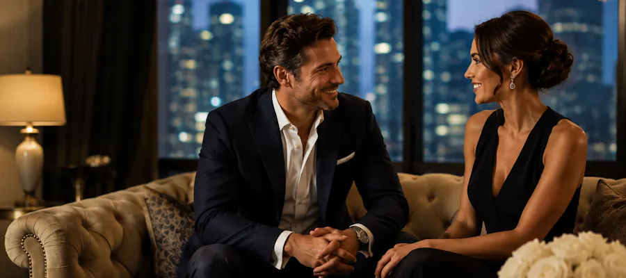 High End Couple On a Date