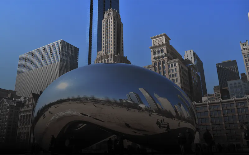 chicago bean art