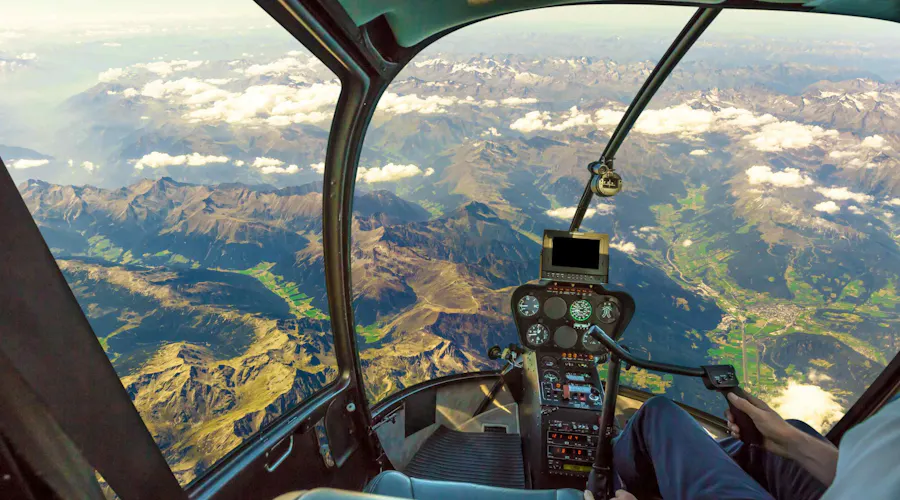 helicopter ride
