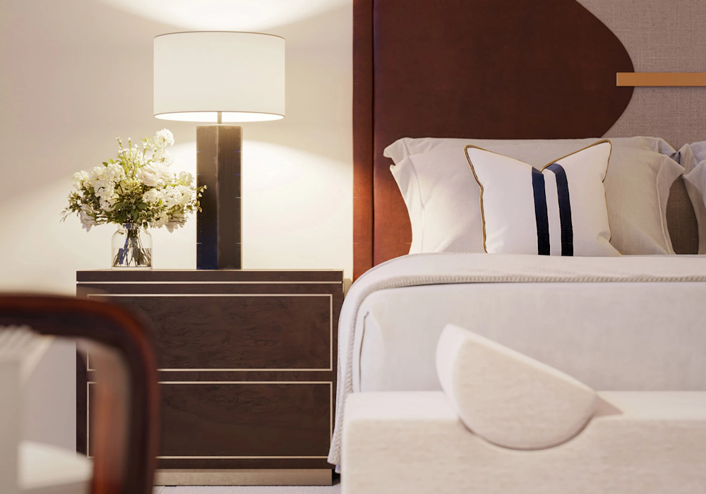 Primary Bedroom Vignette Canaletto Collection
