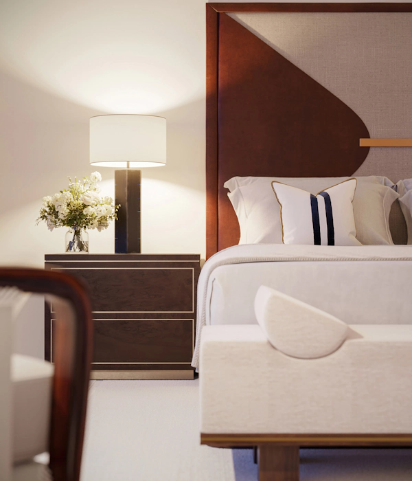 Primary Bedroom Vignette Canaletto Collection