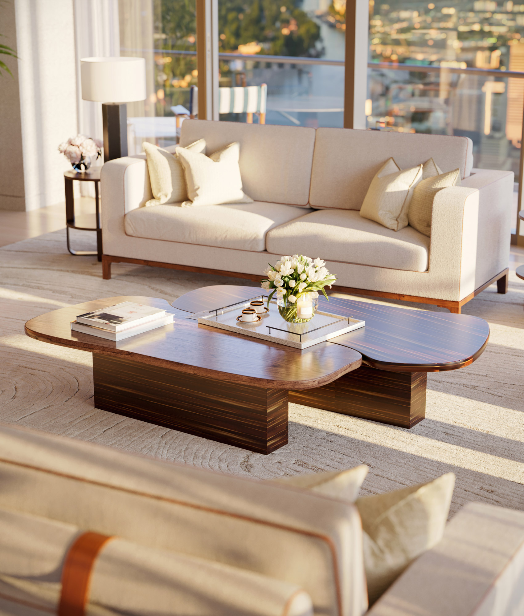 Canaletto Collection Living Room Vignette