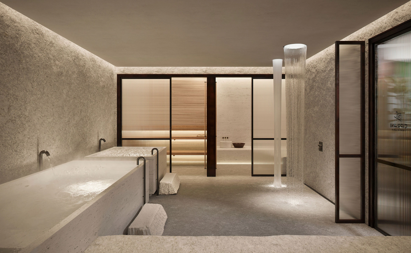 Cipriani Residences Miami — Spa de servicio completo (representación artística)