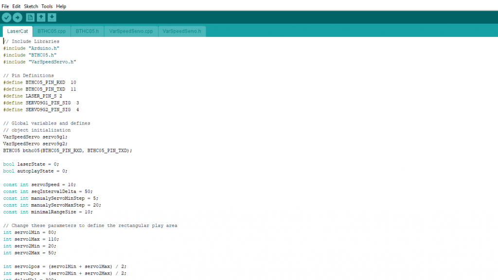 arduino code in codevisionavr