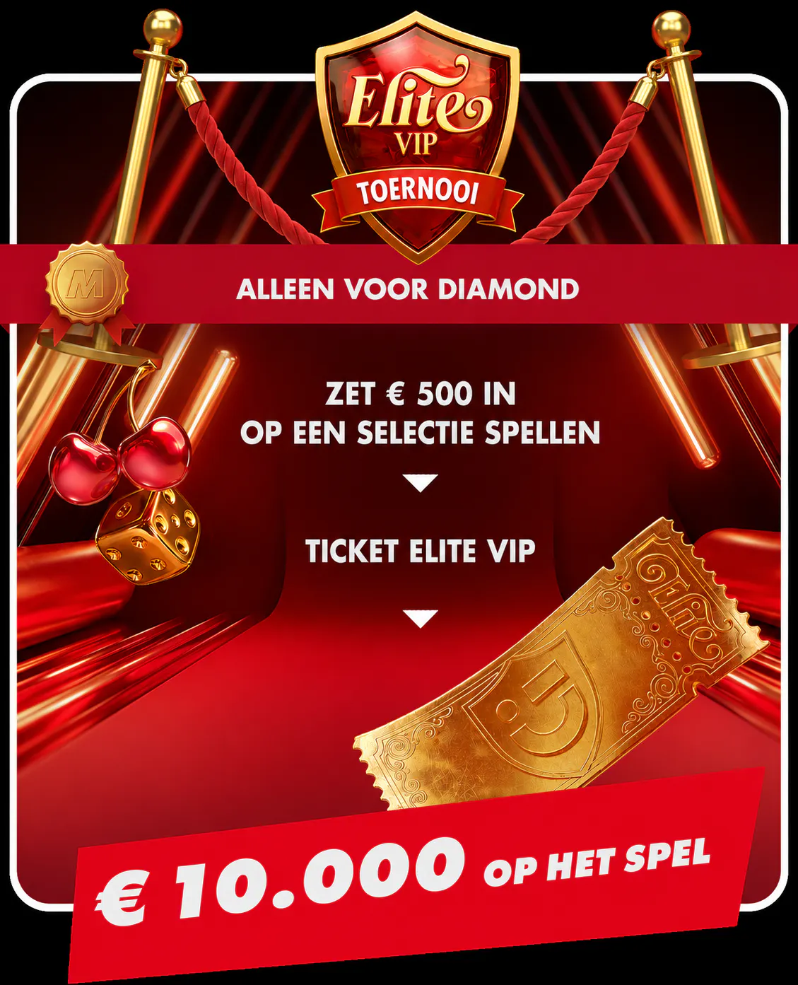 Bemachtig een ticket voor een exclusief toernooi