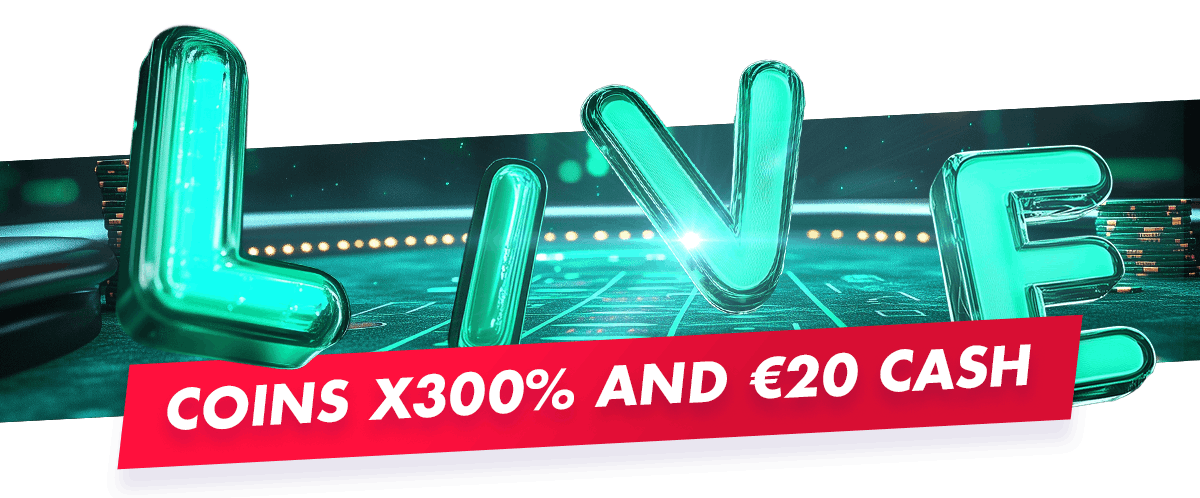 €20 to win in our online live casino