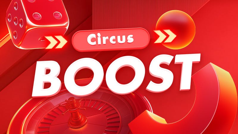 Take advantage of a 1000% boost on our online casino games when you register