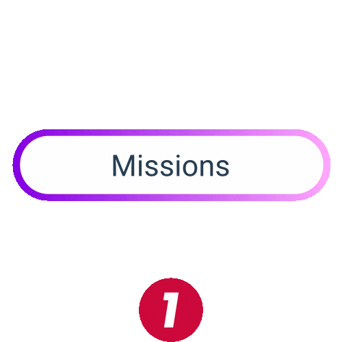 Cliquez sur l'onglet Missions sur notre site de casino en ligne