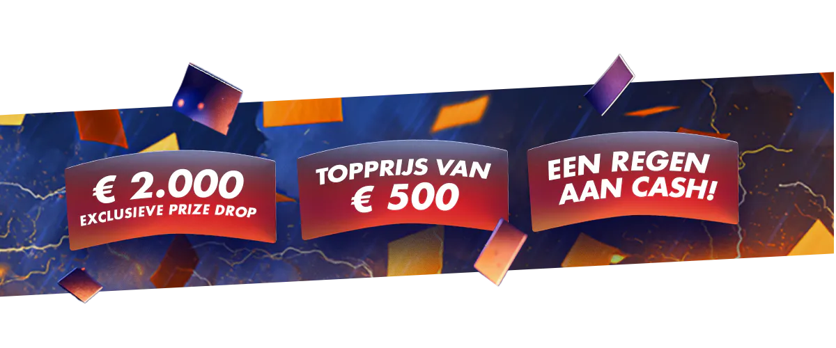 € 2.000 exclusieve prize drop op onze online casinospellen dankzij de Prize Drops op Circus Casino