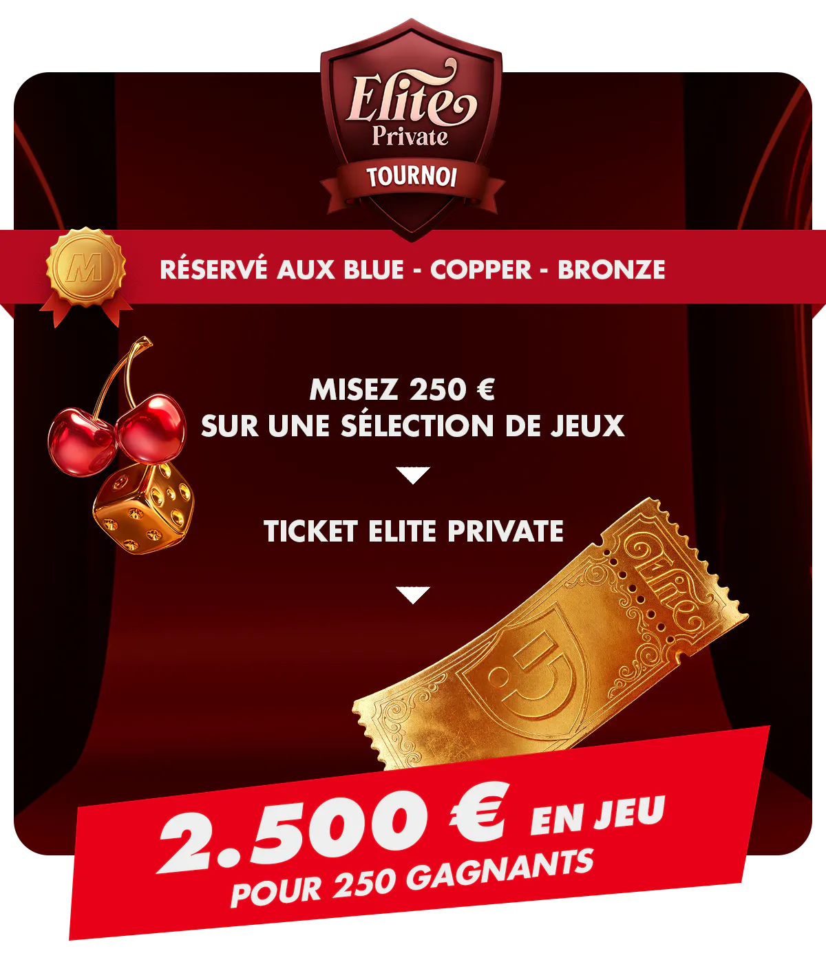 Relevez la Mission cette semaine et obtenez votre ticket pour un tournoi au prize pool exceptionnel 