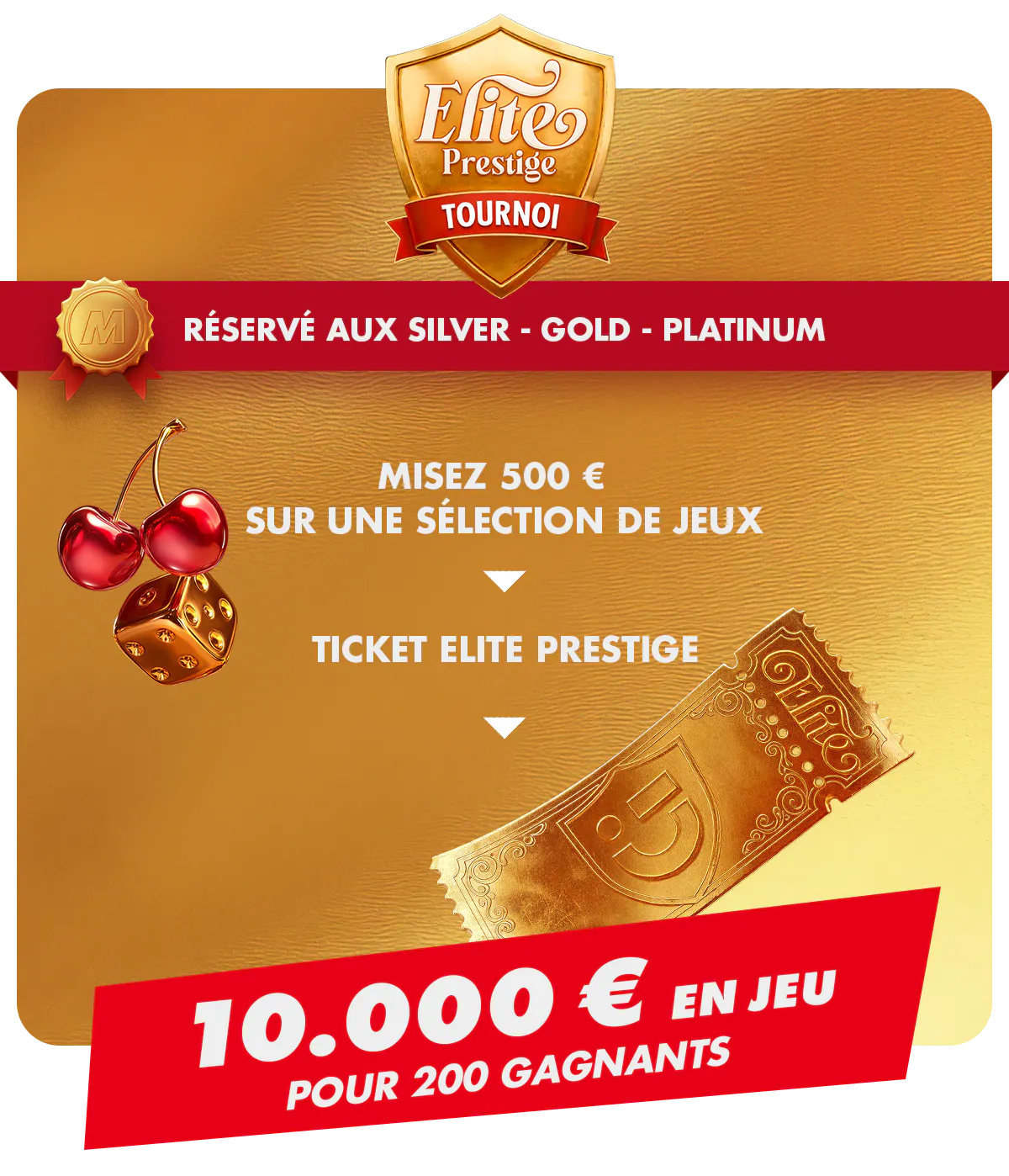 Relevez la Mission cette semaine et obtenez votre ticket pour un tournoi au prize pool exceptionnel 