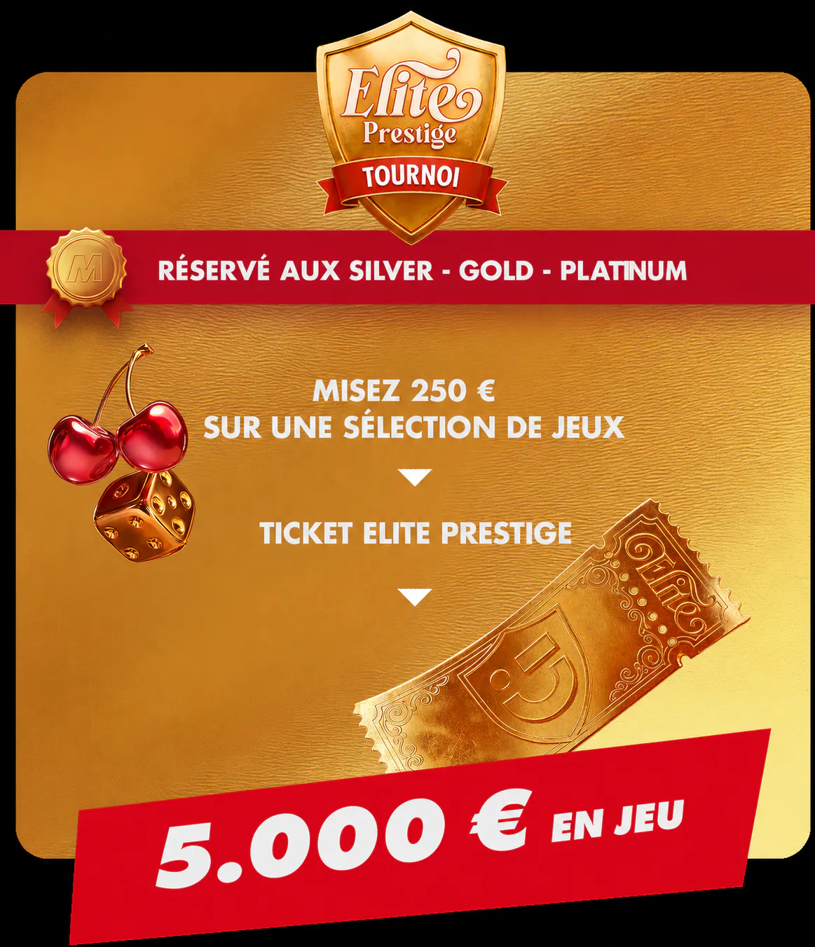 Relevez la Mission cette semaine et obtenez votre ticket pour un tournoi au prize pool exceptionnel 