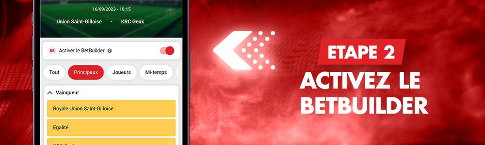 Etape 2 - Activez le BetBuilder