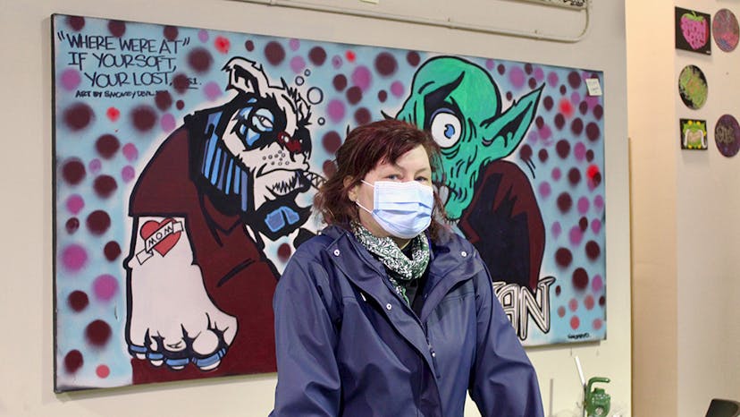 OPS founding member Sarah Blyth