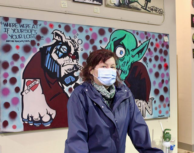 OPS founding member Sarah Blyth