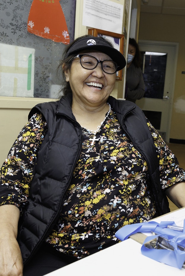 Woman working at Downtown Eastside Women's Centre