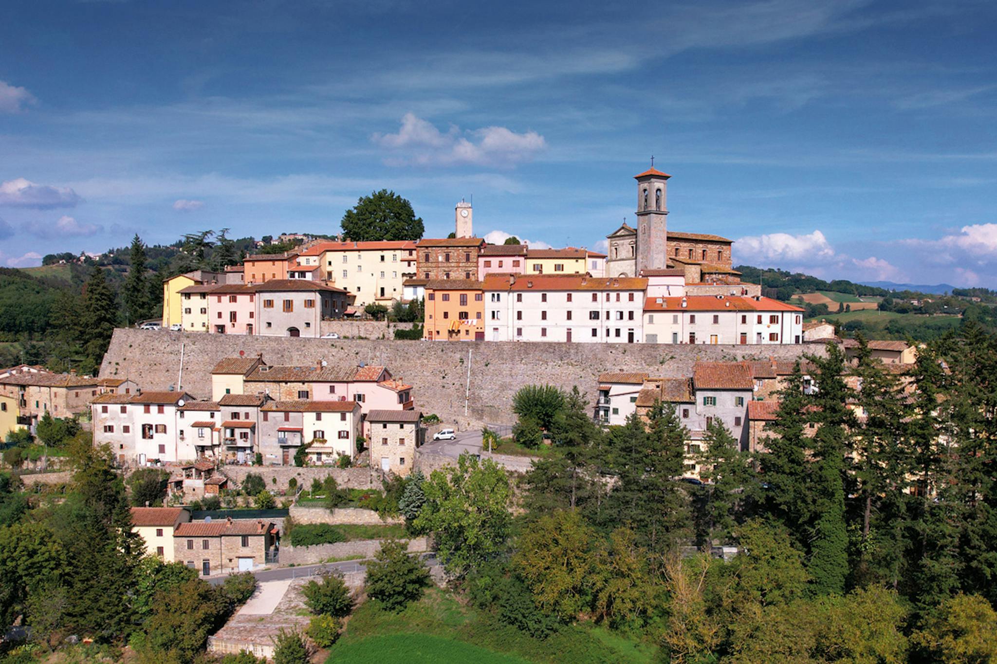 Vista di Monterchi | La Cisterna