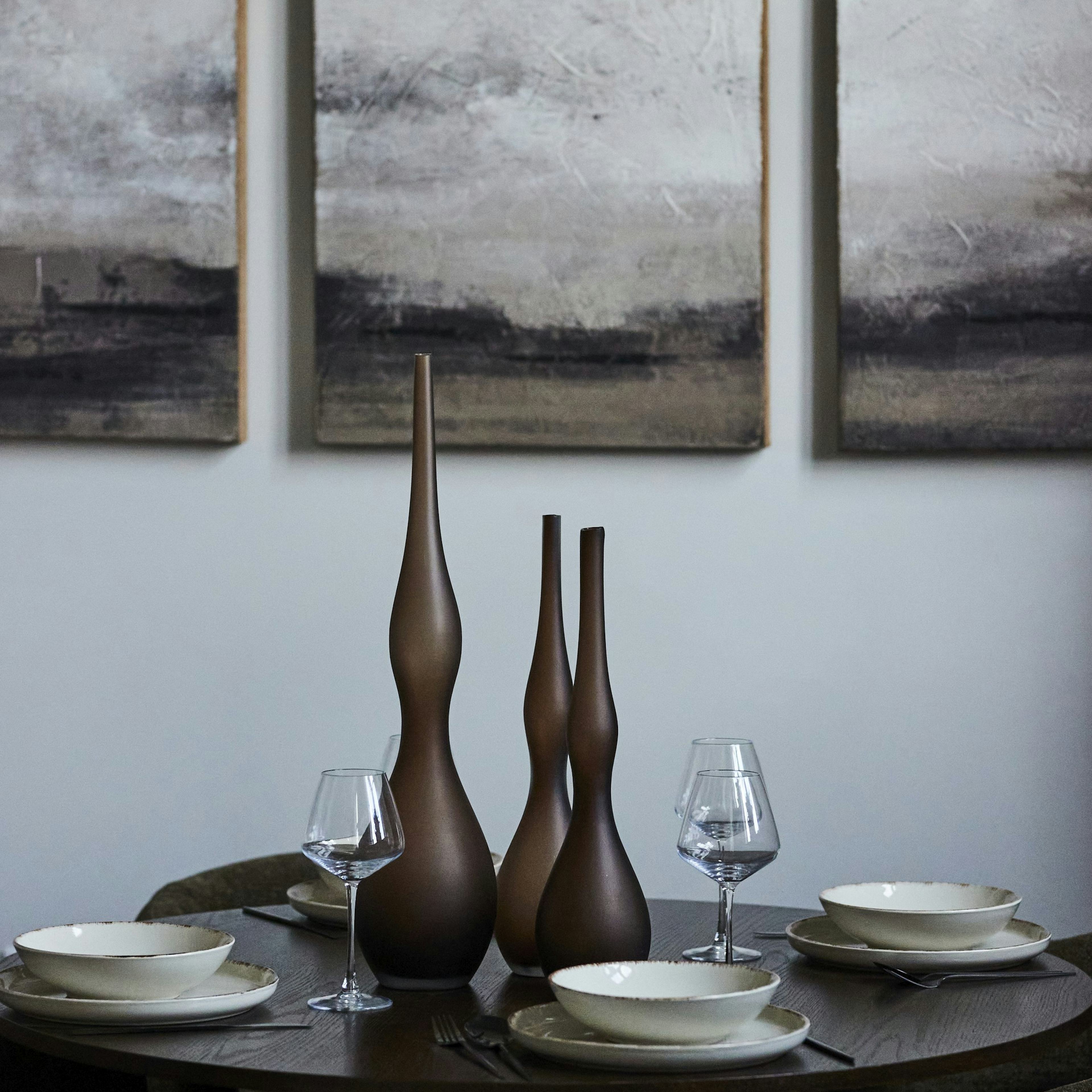 A beautifully set table