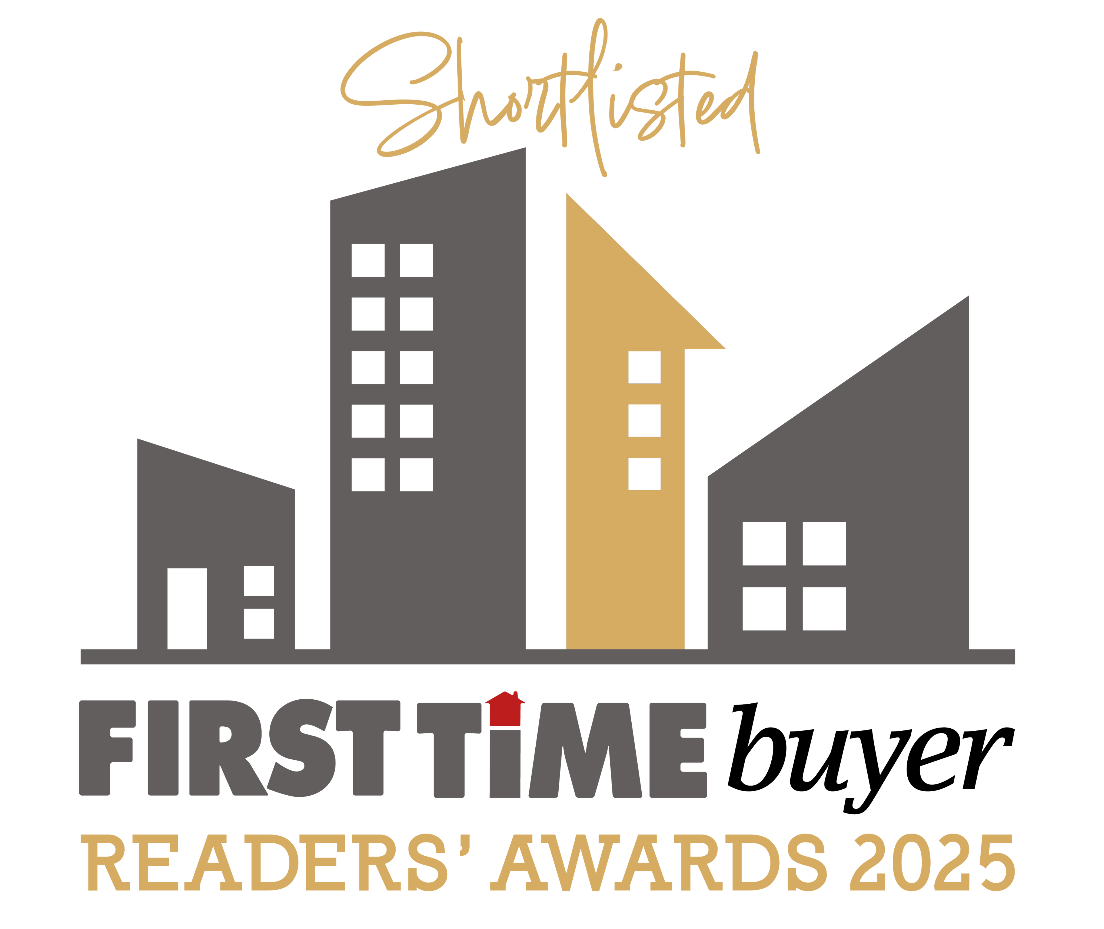 Caption: the first time buyer readers awards logo