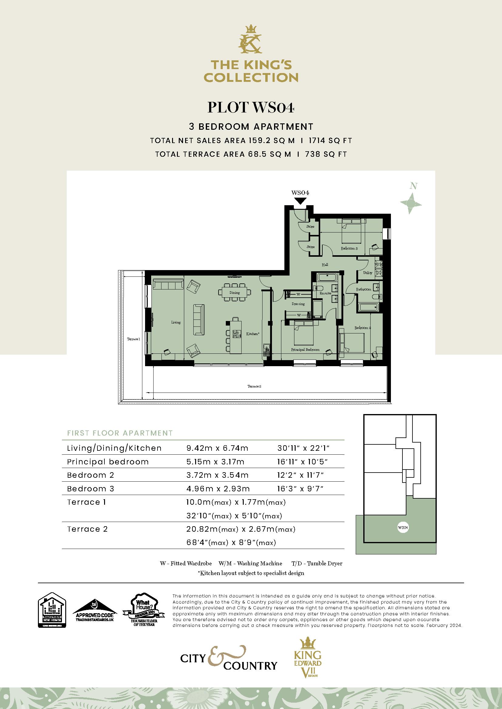 Caption: a floor plan for a two bedroom apartment
