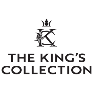 Caption: the king's collection logo