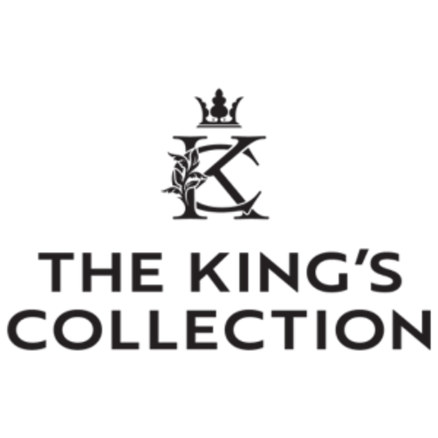 Caption: the king's collection logo