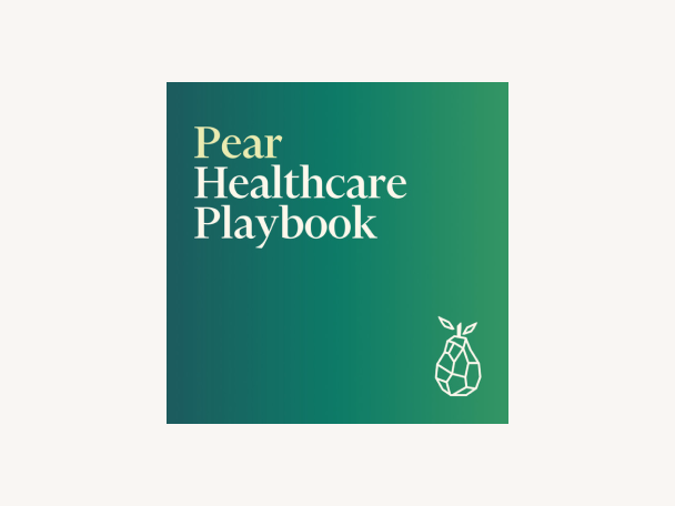 Pear Healthcare Playbook Podcast logo