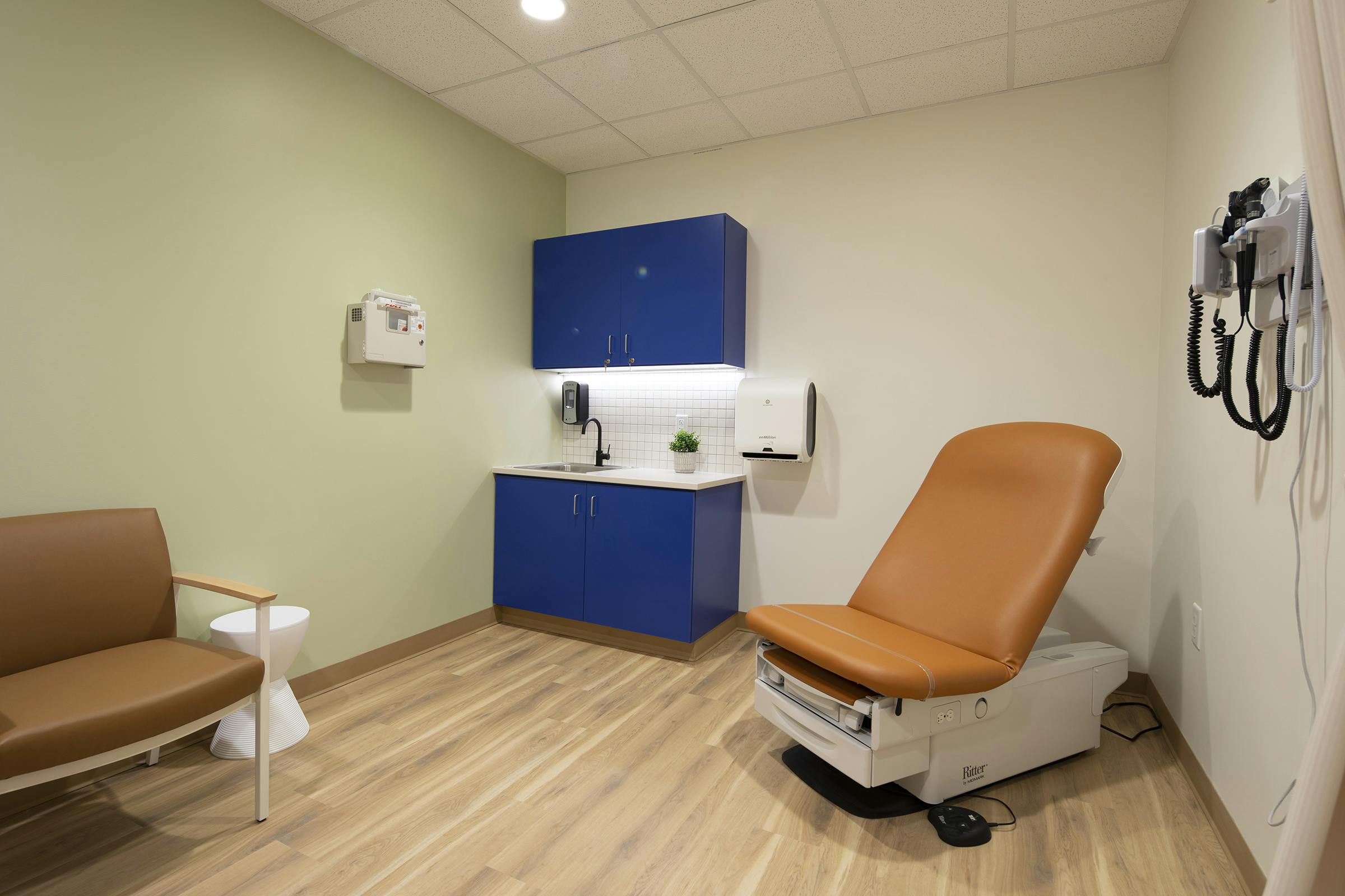 Examination room at Cityblock Winston-Salem, North Carolina
