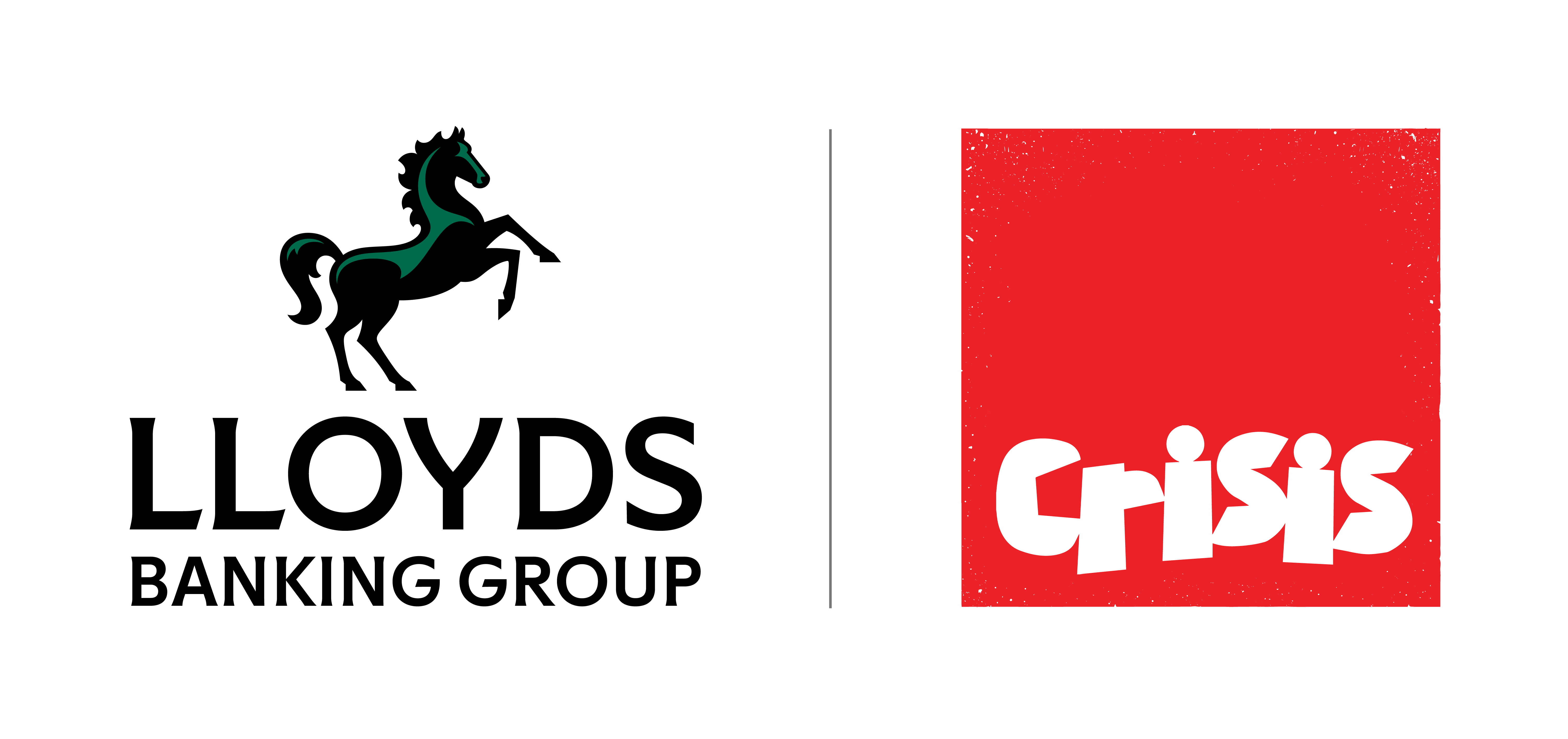 Crisis and Lloyds logo.