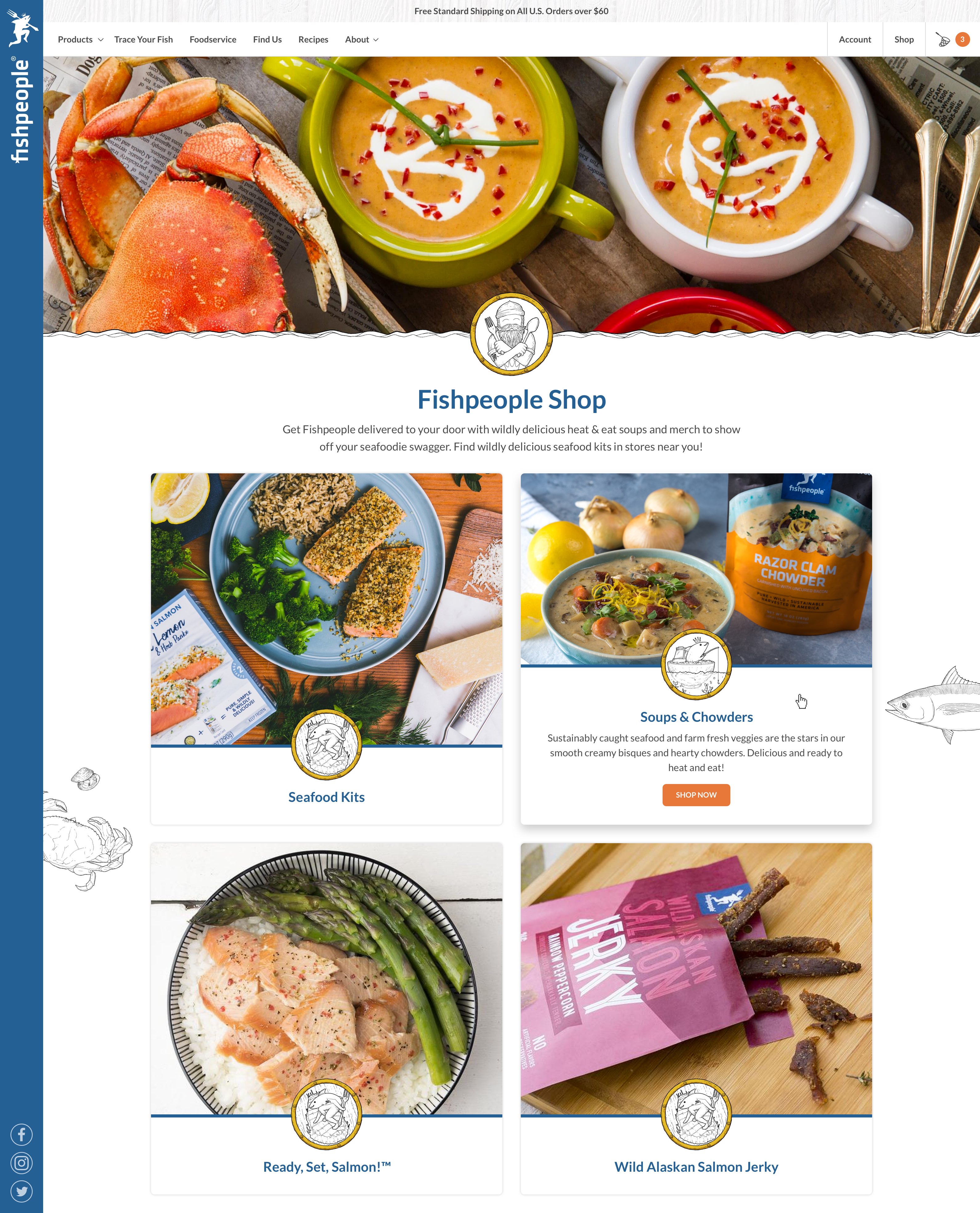 Fishpeople Ecommerce Product Category Page