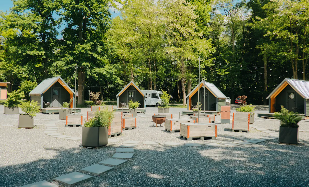 Alphütten Tiny Houses Camping Bad Ragaz