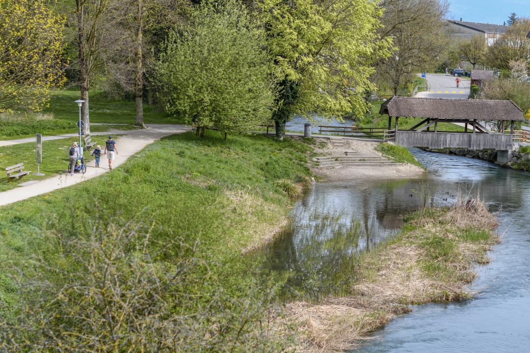 Rätselweg Bibersuche Aarberg-Lyss