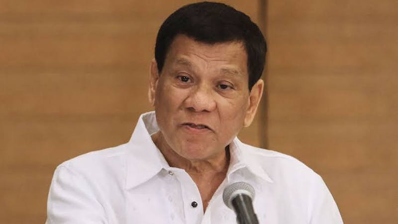 Philippines president, Rodrigo Duterte