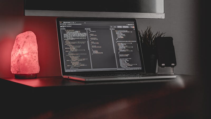 A programming workstation.