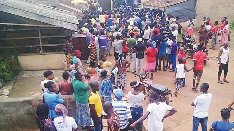 Angry youths protest in Katsina over bandit attack in the state on Sunday