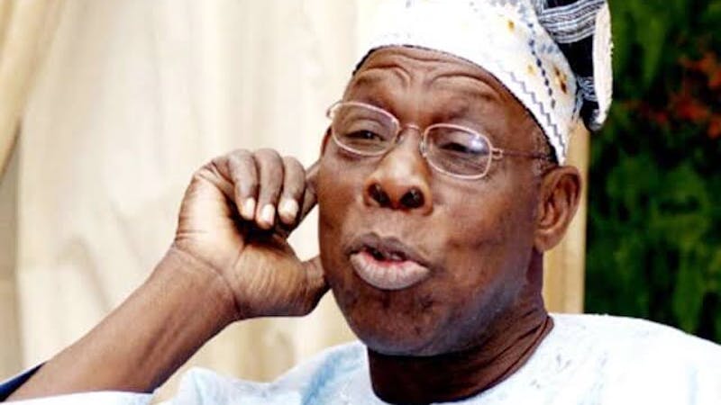 Former president of Nigeria, Olusegun Obasanjo