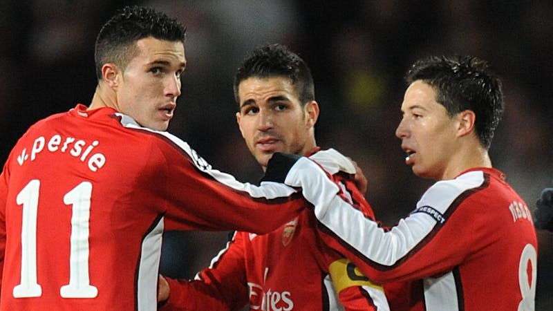 Collection of Arsenal players who left the club under former manager Arsene Winger
