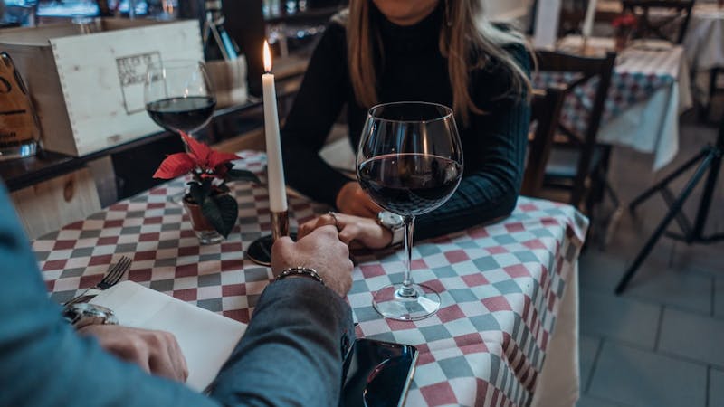 Date night: A couple that met on a dating app and hooked up