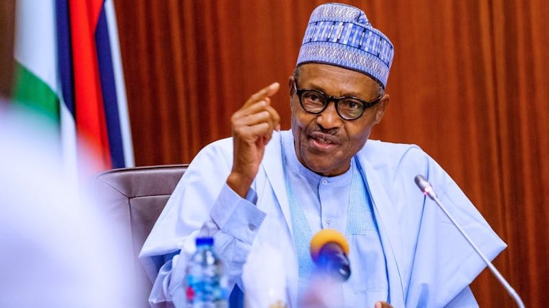 The President of Fedral Republic of Nigeria, Muhammadu Buhari