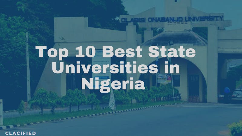 Building complex of Olabisi Onabanjo University, one of the top 10 best universities in Nigeria