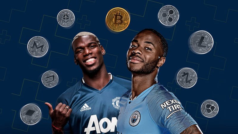 Manchester United midfielder, Paul Pogba and Man city player, Sterling.