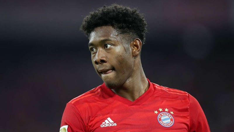 David Alaba is set to leave Bayern Munich over a contract issue