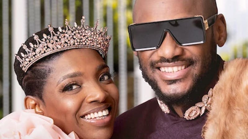 2Face Idibia and Annie Idibia renew vows