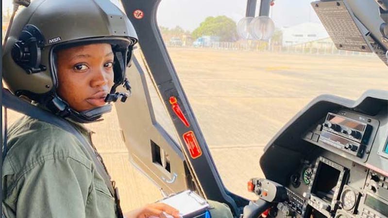 Nigerian Air Force first female combat helicopter pilot, Tolulope Arotile reported dead after sustaining a head injury in a road accident