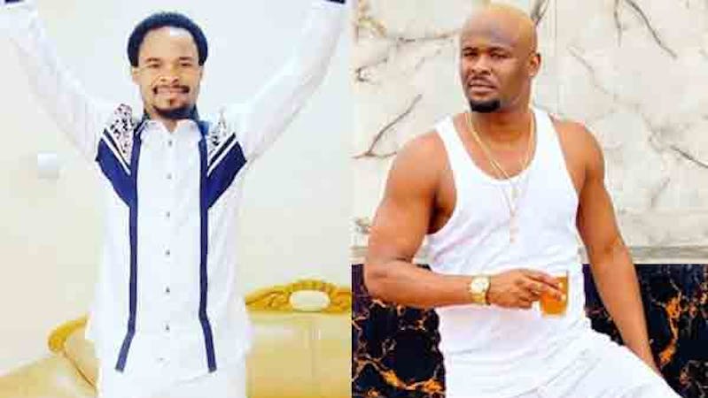 Actor Zubby Micheal and Prophet Odumeje
