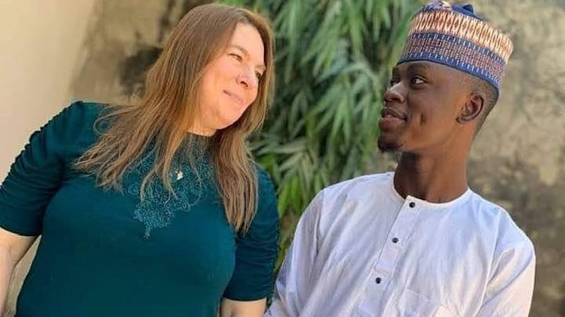 46-year-old American woman, Janine Sanchez Reimann to marry a 23-year-old indigent of Kano state Nigeria, Suleiman Isah