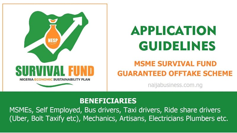 The portal for the registration of beneficiaries of survival fund is now open