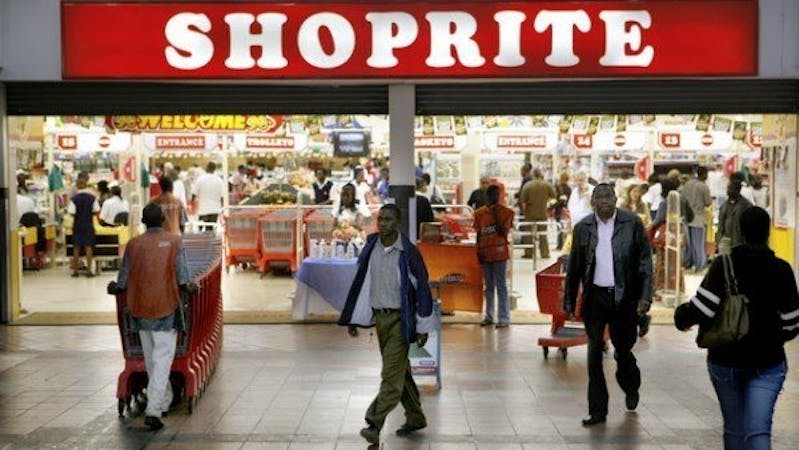Shoprite Nigeria, customers moving in and out