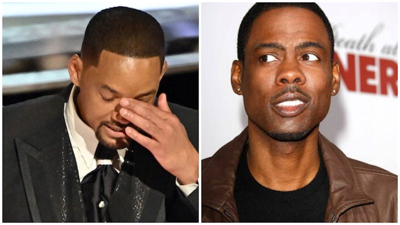 Will Smith slaps Chris Rock