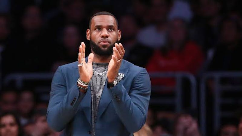 Los Angeles Lakers star and basketball player, LeBron James